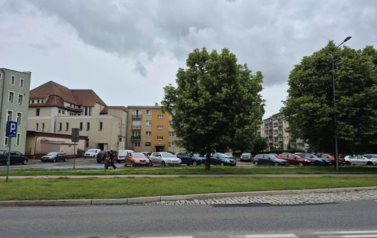 Te same okolice ulicy Lipowej wsp&oacute;łcześnie 