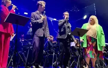 Koncert 80-ciu muzyk&oacute;w z Polski i Niemiec 6