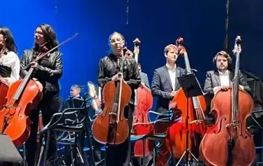Koncert 80-ciu muzyk&oacute;w z Polski i Niemiec 8
