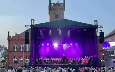 Koncert 80-ciu muzyk&oacute;w z Polski i Niemiec 10