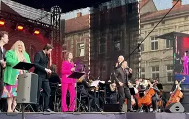 Koncert 80-ciu muzyk&oacute;w z Polski i Niemiec 22
