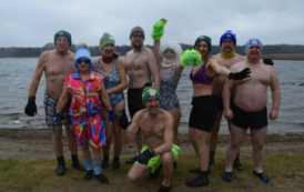 Szczecineckie morsy witają Nowy Rok