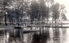 Okres międzywojenny, restauracja Mause Insel 