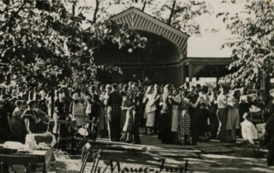 Okres międzywojenny, restauracja Mause Insel 