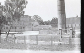 Plac Wolności i ZPT w latach 80. XX wieku, już po wyburzeniu zakładu