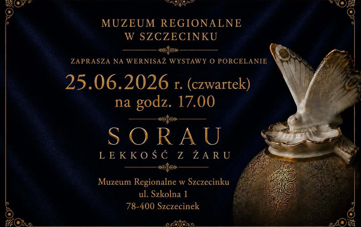 Zdjęcie do Szczecinek zaprasza na wiecz&oacute;r ze sztuką. Porcelana Sorau i tw&oacute;rczość Joanny Mieszko w dw&oacute;ch wyjątkowych odsłonach