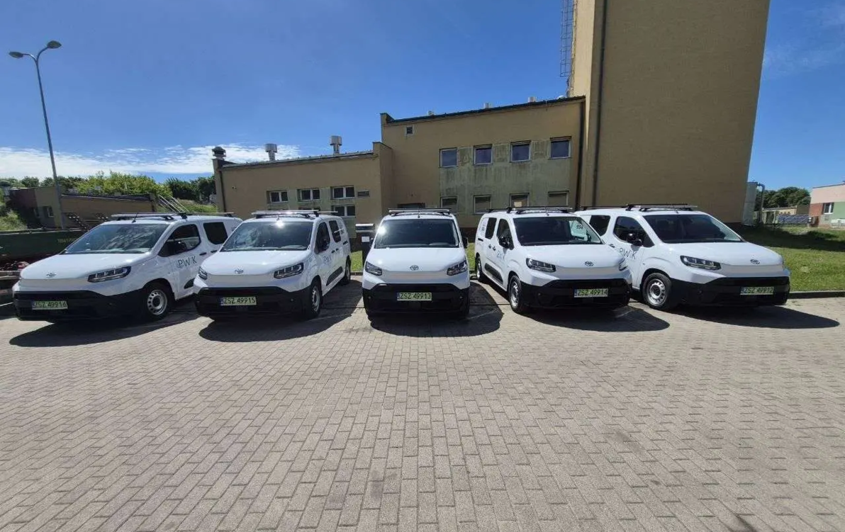 Zdjęcie do Szczecineckie "wodociągi" przesiadają się na elektryki. Pięć nowych pojazd&oacute;w