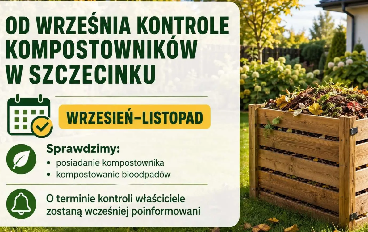 Zdjęcie do Od września kontrole kompostownik&oacute;w w Szczecinku