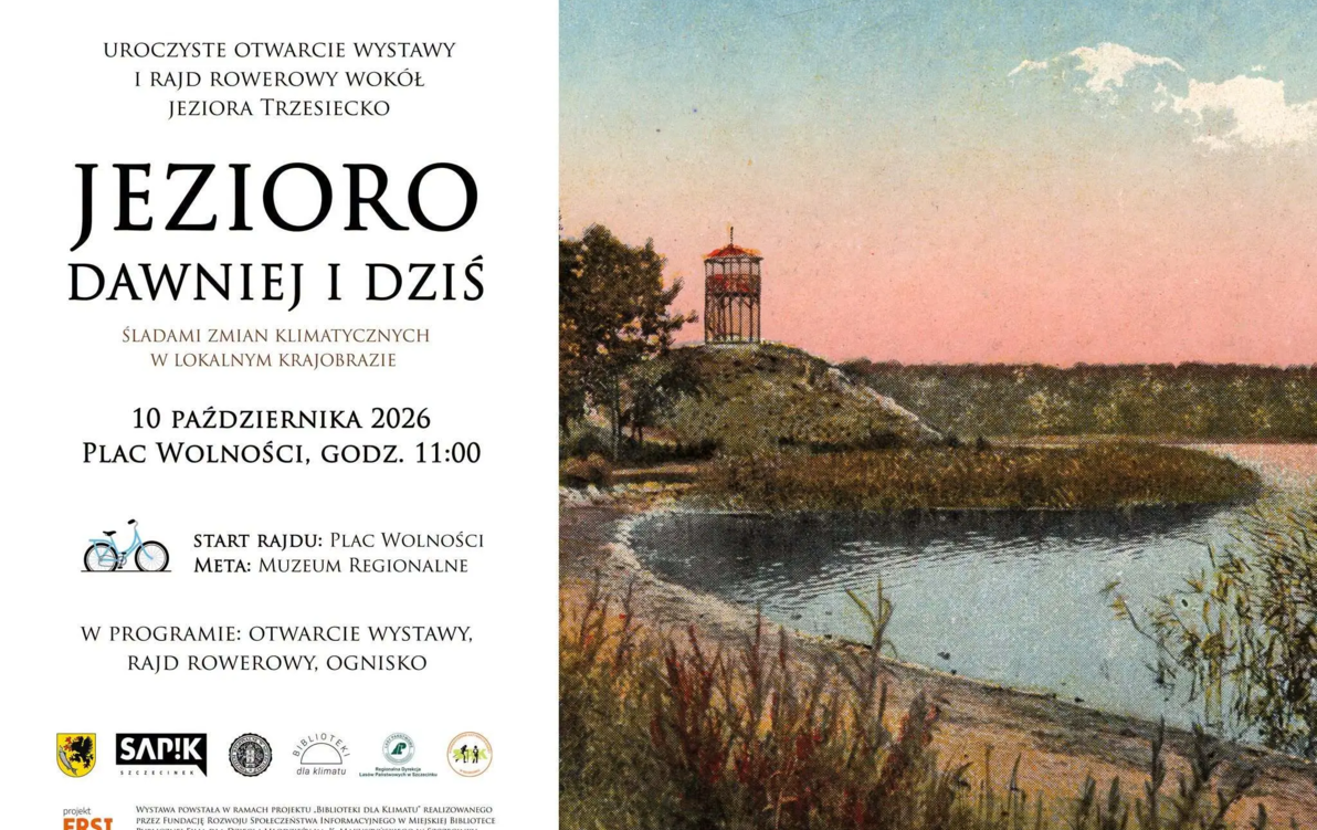 Zdjęcie do Rajd rowerowy dookoła jeziora i wystawa w Miejskiej Bibliotece Publicznej dla dzieci i młodzieży