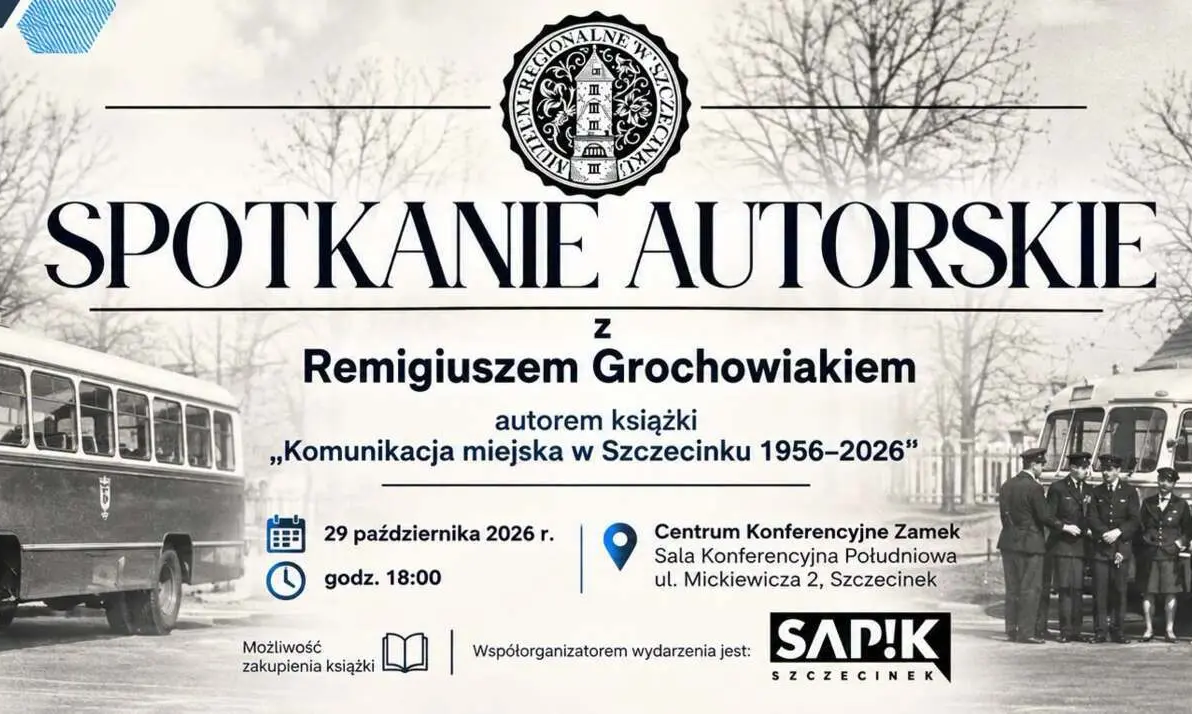 Zdjęcie do Spotkanie autorskie. Książka o komunikacji miejskiej w Szczecinku 