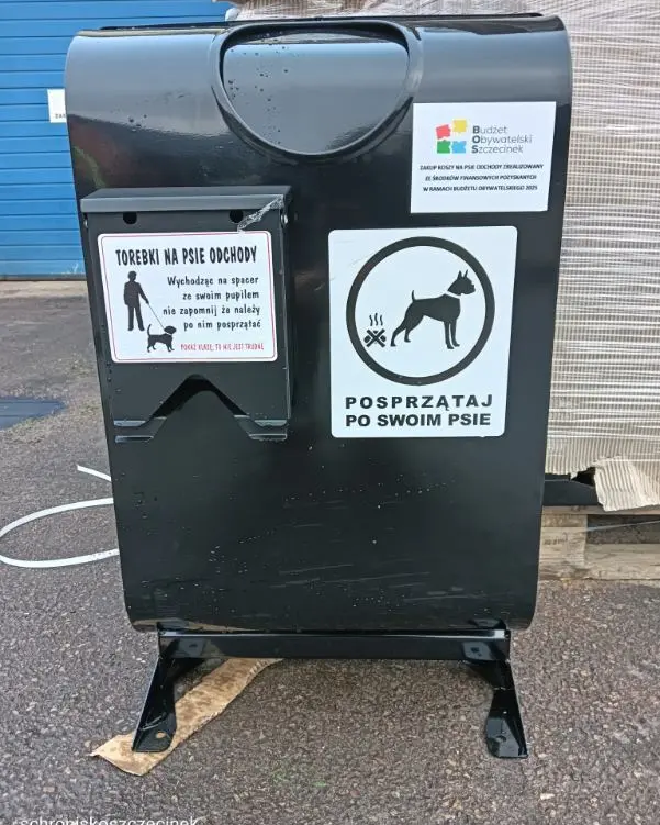 Zdjęcie do "Psie" kosze już są. Finał projektu Budżetu Obywatelskiego 
