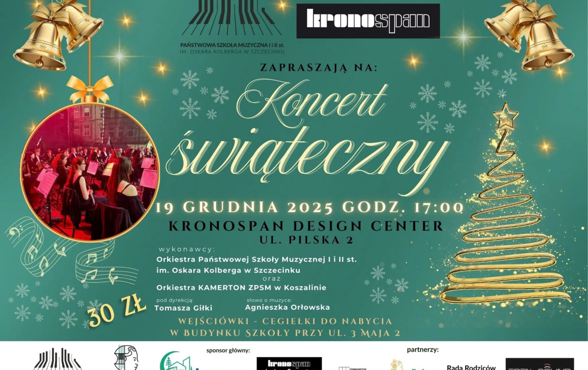 Zdjęcie do Świąteczny koncert dw&oacute;ch szk&oacute;ł muzycznych. Zaproszenie 
