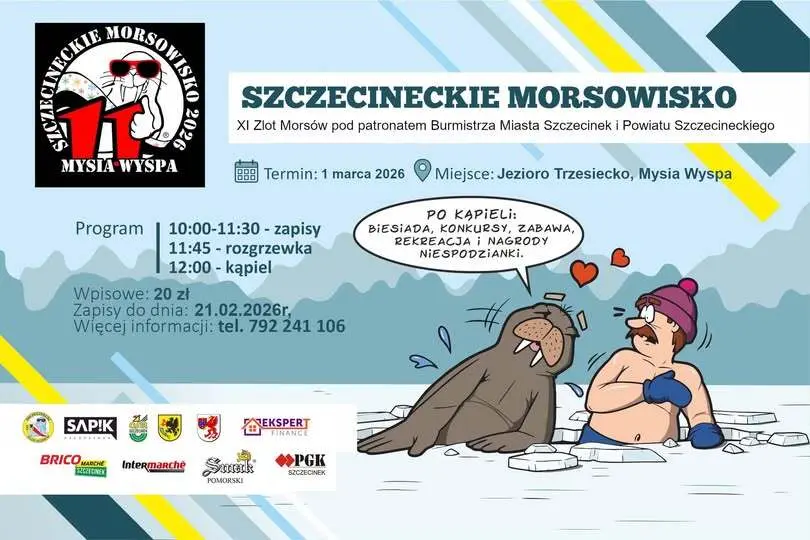 Zdjęcie do Morsowisko już po raz 11. Zapraszamy w niedzielę, 1 marca 