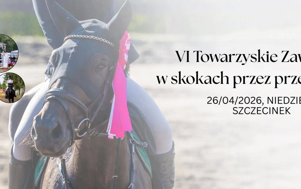 Zdjęcie do Zawody jeździeckie w Szczecinku. Zaproszenie na niedzielę, 26 kwietnia