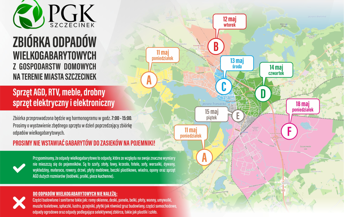 Zdjęcie do Majowa zbi&oacute;rka odpad&oacute;w wielkogabarytowych. Harmonogram 