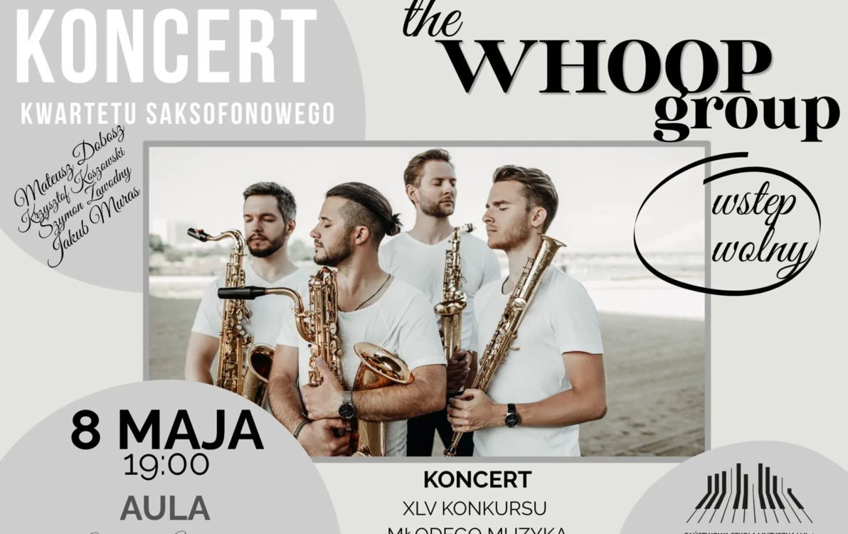 Zdjęcie do The WHOOP Group w Szkole Muzycznej w Szczecinku