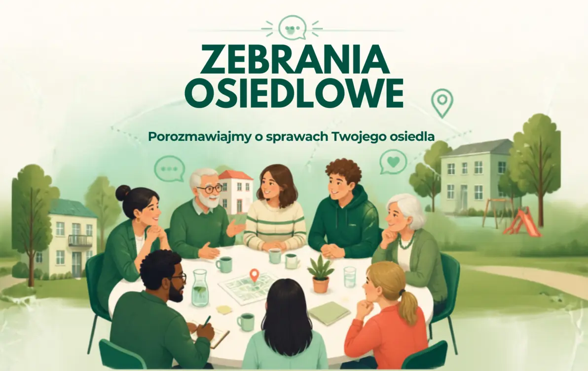Zdjęcie do Zarządy Osiedli zapraszają na spotkanie