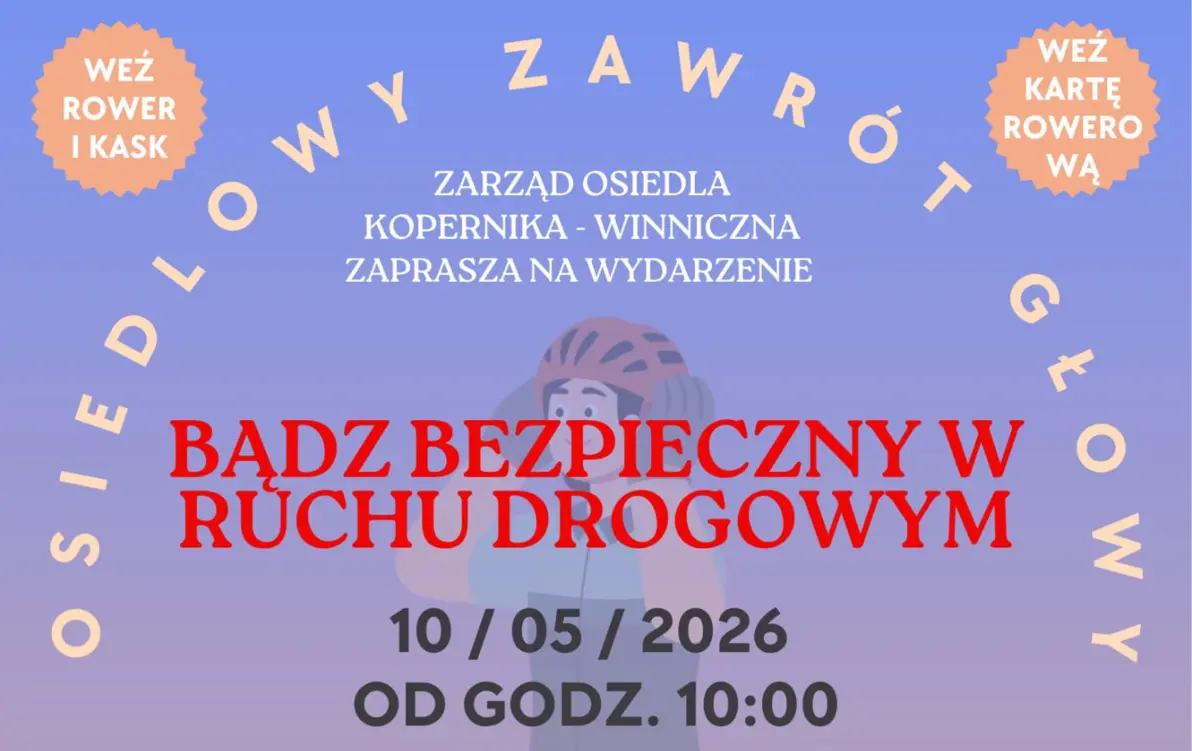 Zdjęcie do Osiedlowy Zawr&oacute;t Głowy &ndash; bądź bezpieczny w ruchu drogowym