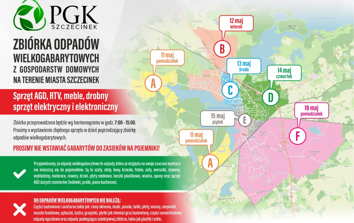 Zdjęcie do Majowa zbi&oacute;rka odpad&oacute;w wielkogabarytowych