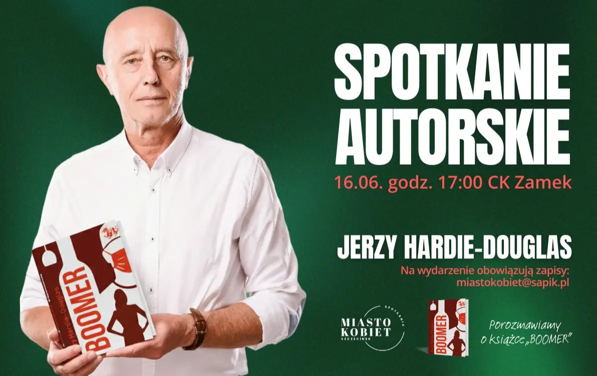 Zdjęcie do MIASTO KOBIET Spotkanie autorskie z Jerzym Hardie-Douglasem