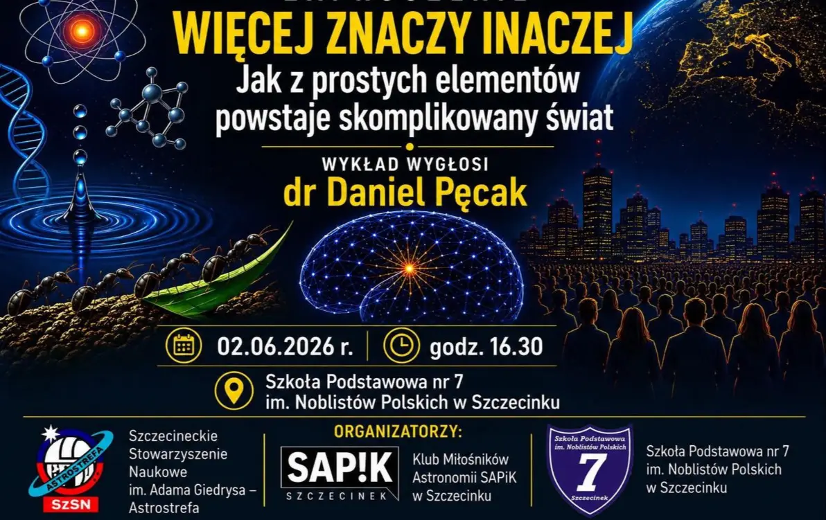 Zdjęcie do Więcej znaczy inaczej &ndash; wyjątkowy wykład popularnonaukowy