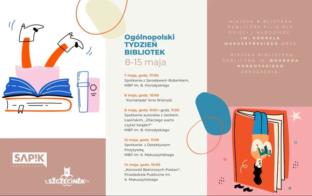 Zdjęcie do Og&oacute;lnopolski Tydzień Bibliotek w Szczczecinku