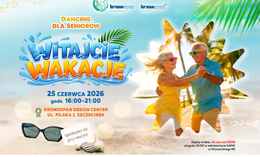 Zdjęcie do Dancing dla Senior&oacute;w &ndash; &bdquo;Witajcie Wakacje&rdquo;. Zapisy już we wtorek, 16 czerwca