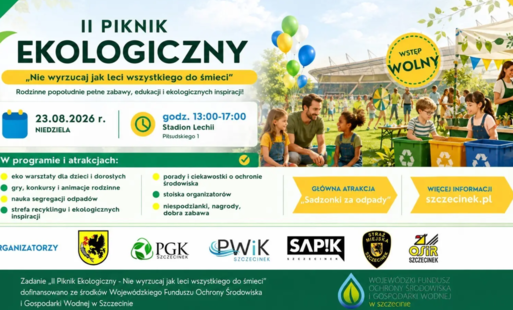 Zdjęcie do II Piknik Ekologiczny coraz bliżej. Widzimy się w niedzielę (23 sierpnia) na stadionie Lechii