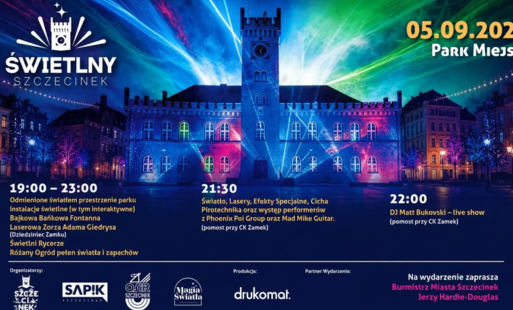 Zdjęcie do Park znowu rozbłyśnie feerią barw. Zapraszamy na Festiwal Światła 