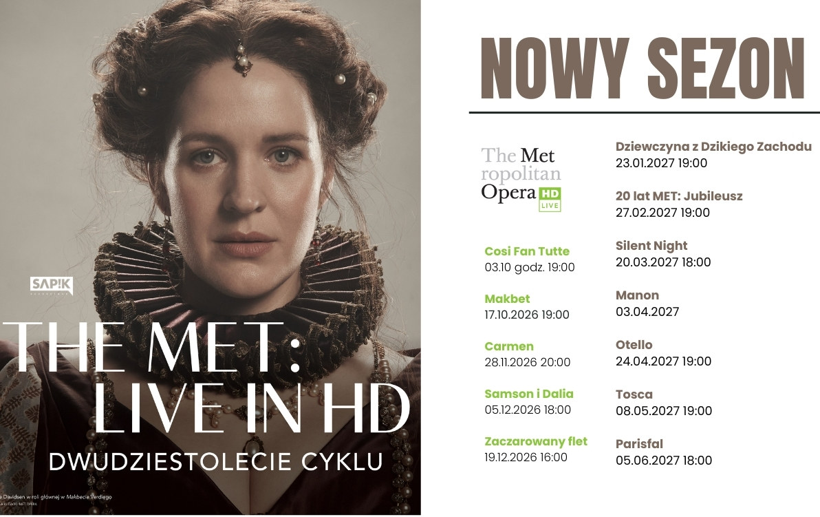 Zdjęcie do Rusza kolejny sezon Metropolitan Opera. Transmisje na żywo w...