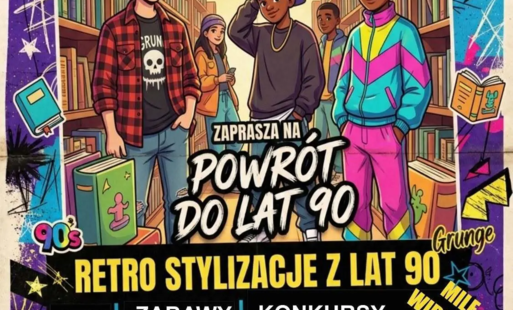 Zdjęcie do Kasety VHS, dyskietki i zabawy z podw&oacute;rka. Noc Bibliotek w klimacie lat 90.