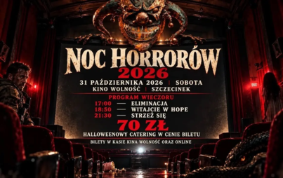 Zdjęcie do Noc Horror&oacute;w wraca do Kina Wolność. Trzy filmy i halloweenowy catering