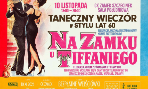Zdjęcie do Na Zamku u Tiffany&rsquo;ego: taneczny wiecz&oacute;r w rytmie lat 60.. Wejści&oacute;wki do wzięcia od 2 listopada