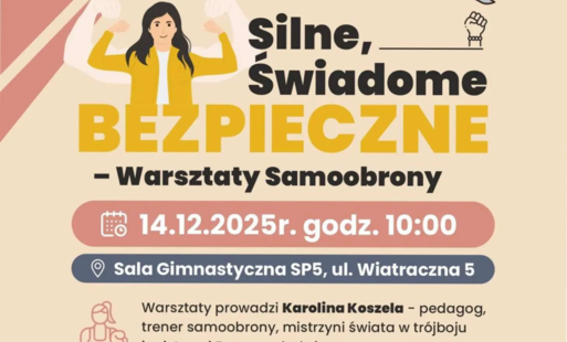 Zdjęcie do Zaproszenie na warsztaty samoobrony pań z mistrzynią Europy i świata