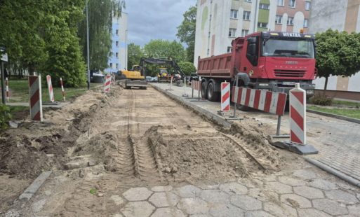 Zdjęcie do Ruszyła inwestycja drogowa na szczecineckim osiedlu Mierosławskiego 