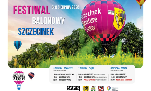 Zdjęcie do Barwne widowisko nad Szczecinkiem!