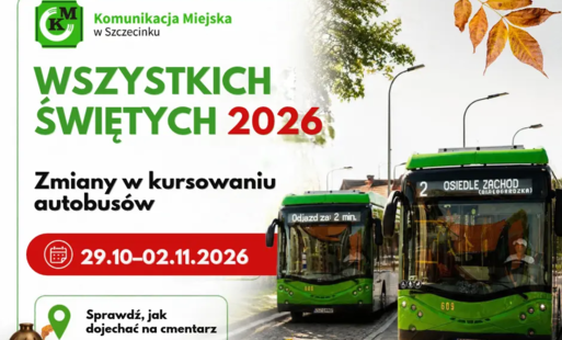 Zdjęcie do Komunikacja Miejska na WSZYSTKICH ŚWIĘTYCH 2026