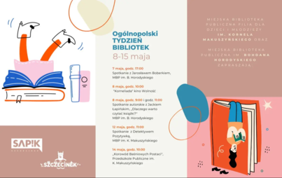 Zdjęcie do Og&oacute;lnopolski Tydzień Bibliotek w Szczczecinku