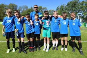 Rok temu zespół SP6 a kategorii U10 wygrał swoją grupę eliminacyjną