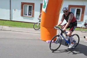 W Szczecinku w triathlonie brał udział m.in. Tomasz Karolak, znany aktor