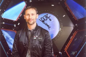 Sławosz Uznański-Wiśniewski z dedykacją dla Jarosława Brancewicza