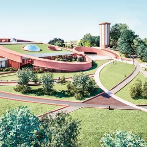 Wizualizacja planetarium, jakie ma powstać w Szczecinku