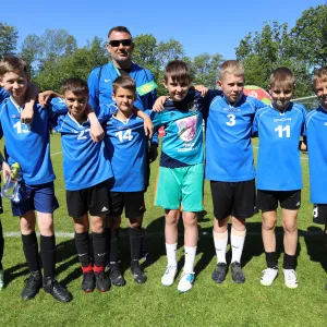 Rok temu zespół SP6 a kategorii U10 wygrał swoją grupę eliminacyjną