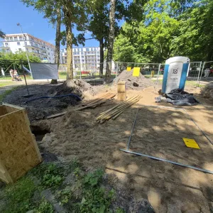 Wkrótce na placu budowy pojawią się gotowe elementy tężni solankowej