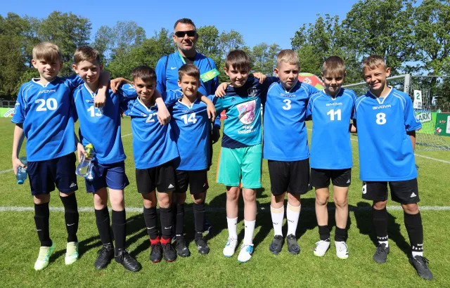 Rok temu zespół SP6 a kategorii U10 wygrał swoją grupę eliminacyjną