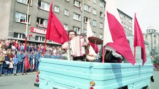 Fot. Henryk Zdon Zespół Łany 66 z "rolniczaka", na żuku Aleksandra Górna