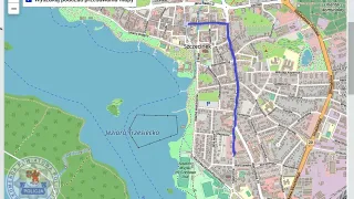 Fot. KPP Szczecinek Trasa ulic wyłączonych z ruchu w Dniu Strażaka 