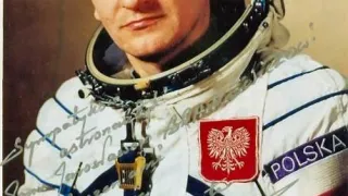 Portret Hermaszewskiego z dedykacją imienną