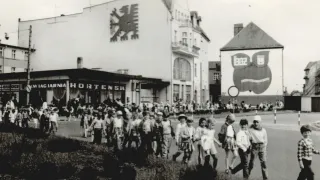 Fot. kronika MDK Szczecinek Obchody Dnia Dziecka w Szczecinku u schyłku PRL
