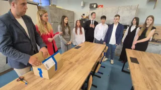 Tegoroczny egzamin 8 klas w SP1 Szczecinek 